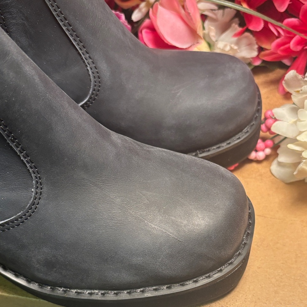 Jeffrey Campbell Black Ankle Boots - Picture 2 of 4